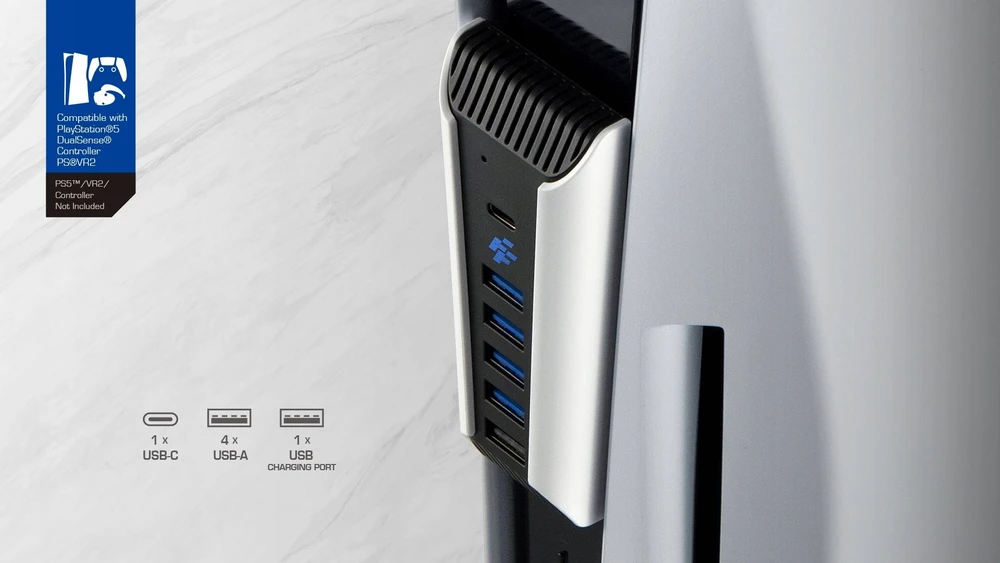 Ausinės FLASHFIRE USB Hub do PS5 P702