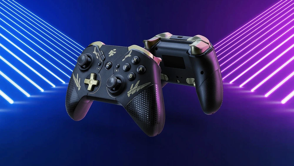 FLASHFIRE SP3600BK Valdiklis, skirtas Nintendo Switch