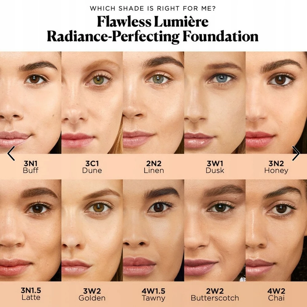 Laura Mercier FLAWLESS LUMIÈRE RADIANCE PERFECTING FOUNDATION, 2W2 Butterscotch
