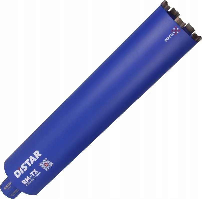 Distar RM-TX 450 mm ilgio sauso gręžimo karūnos armuotam betonui 42 - 250 mm x 450mm, Karūnos skersmuo, mm: 102 mm