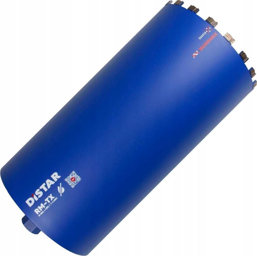 Grąžtas Distar RM-TX 450 mm ilgio sauso gręžimo karūnos armuotam betonui 42 - 250 mm x 450mm, Karūnos skersmuo, mm: 250 mm