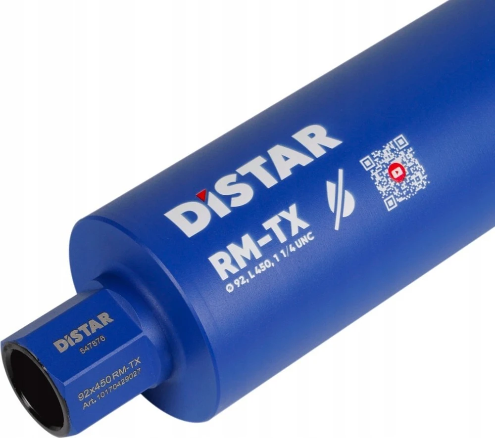 Deimantinė gręžimo karūna sausam gręžimui DISTAR 10170429027; 92 mm; 450 mm; 1 1/4''