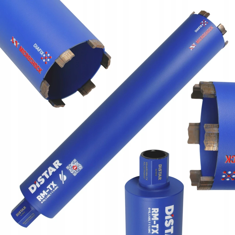 Deimantinė gręžimo karūna sausam gręžimui DISTAR 10170429027; 92 mm; 450 mm; 1 1/4''