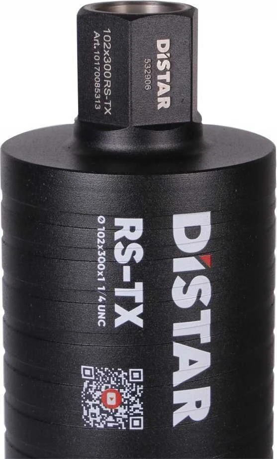 Distar 102MM x 300 mm Sauso gręžimo karūna ADTnS RS-TX