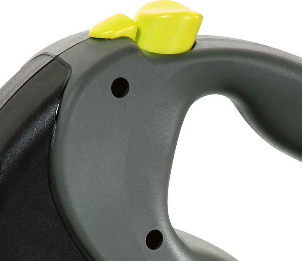 Flexi Giant Automatinis juostinis pavadėlis, 8 m / šunims iki 25kg / spalva: juoda ir pilka