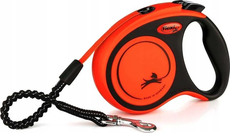 Trixie Flexi Xtreme šunų pavadėlis, L, iki 55 kg, 8 m, oranžinis