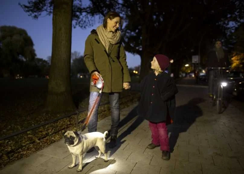 Flexi LED Lighting System žibintuvėlis tinkantis S, M ir L pavadėliams