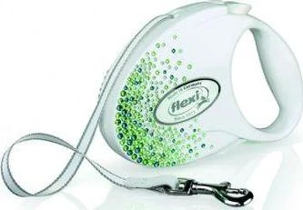 Šuns Pavadėlis - Flexi Glam Splash, Geltona