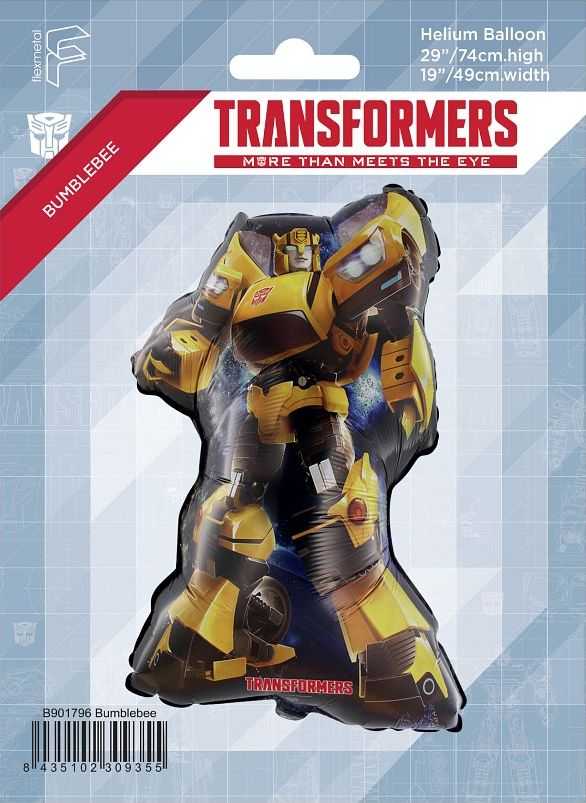 Flexmetal Folijos balionas 24 colių FX - Transformatoriai - Bumblebee, supakuotas