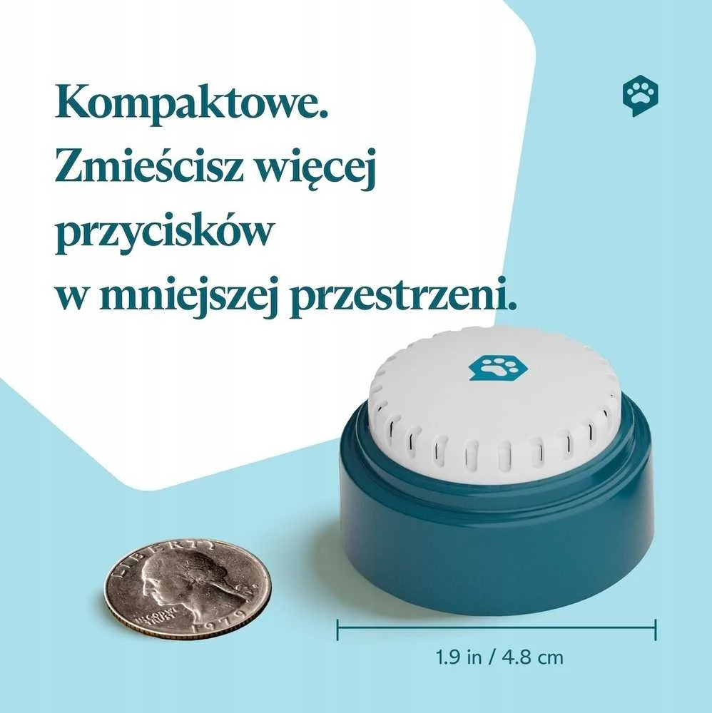 Carruzzo FLUENTPET Speak Up Mygtukai 12 mygtukų rinkinys – žaislas šuniui