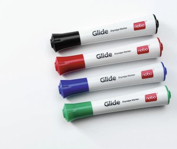 Nobo GLIDE sauso trynimo žymekliai (1902096) 4 vnt