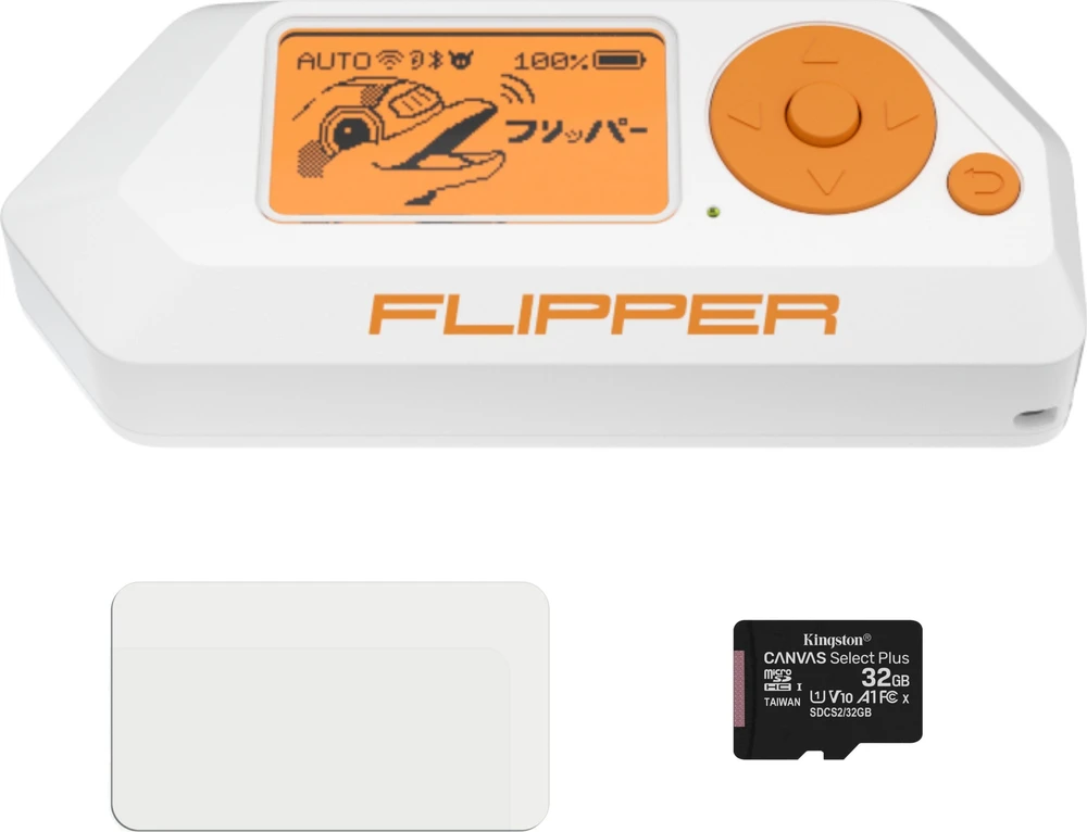 Flipper Zero – Basic – daugiafunkcis Bluetooth/RFID/RF/IR/GPIO/1-Wire įrankis