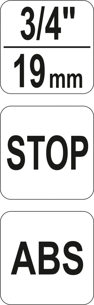 FLO SZYBKOZŁĄCZE DO WĘŻA OGRODOWEGO 3/4" Z FUNKCJĄ STOP BOX-30vnt.