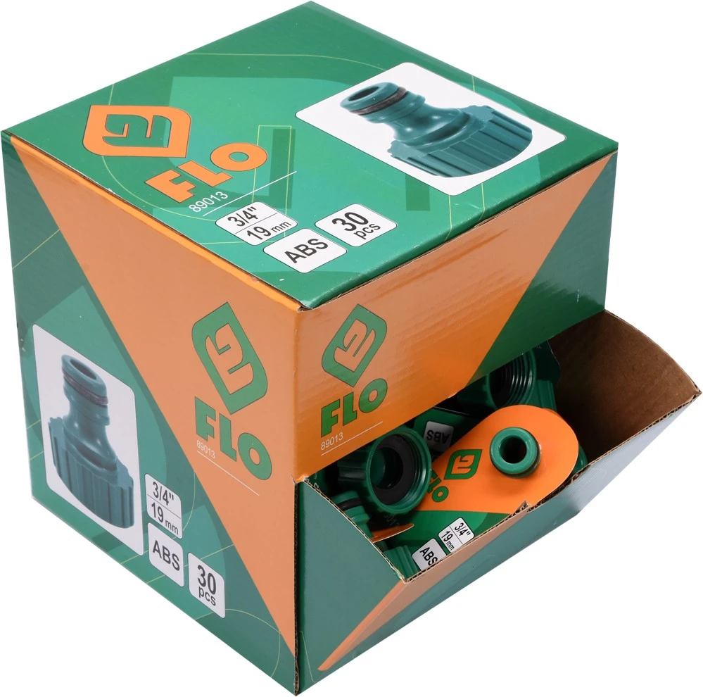 Flo Przyłącze na kran GW 3/4'' Box 30vnt. (89013)