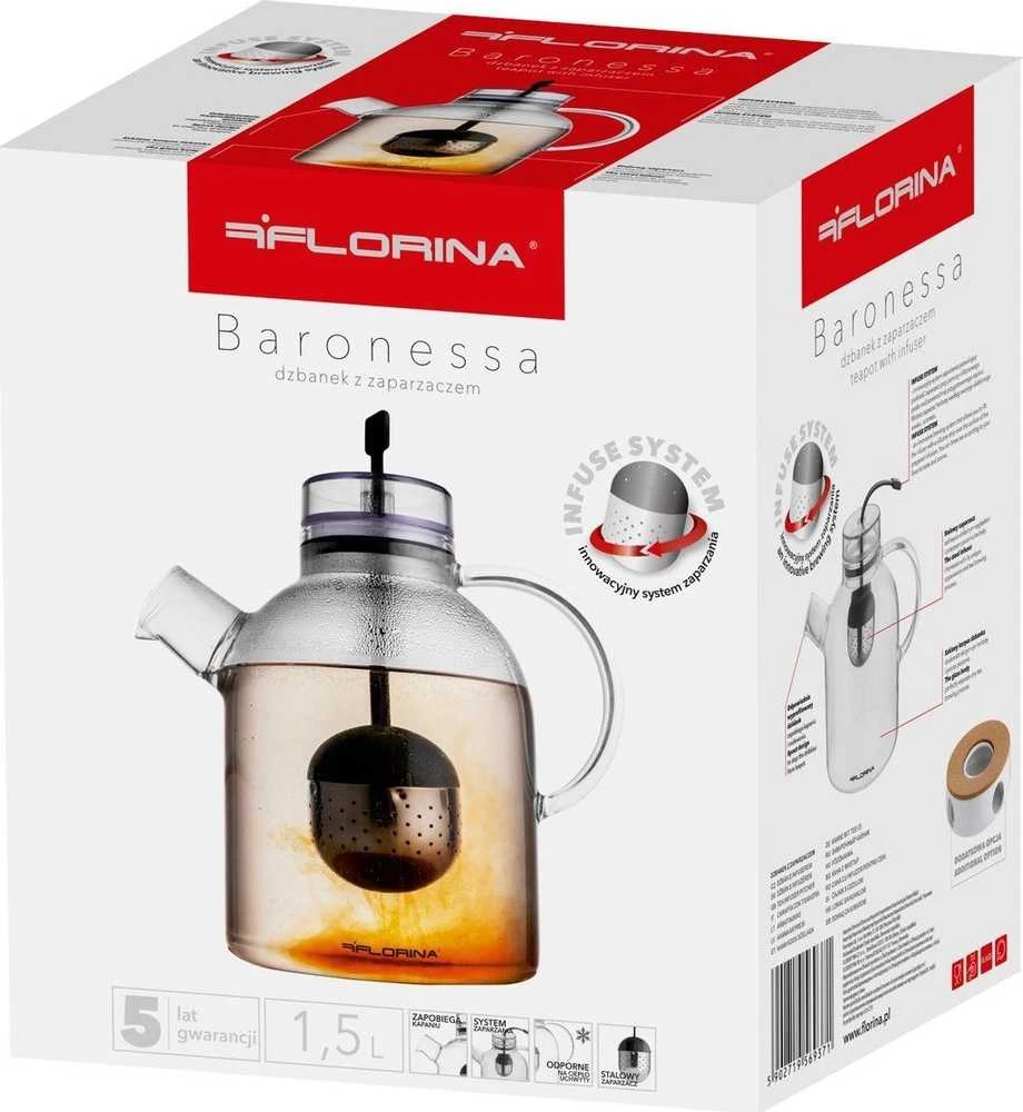 Florina Baronessa 1,5 l ąsotis pakuotėje