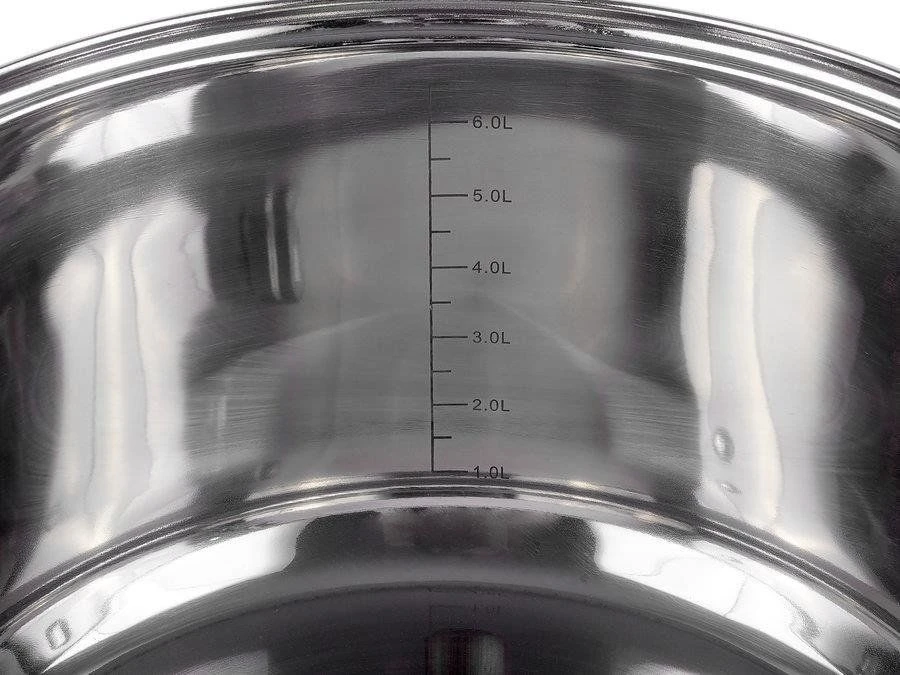 Florina Nerūdijančio plieno puodas su dangčiu Florina Claude 26 cm 7,25 l