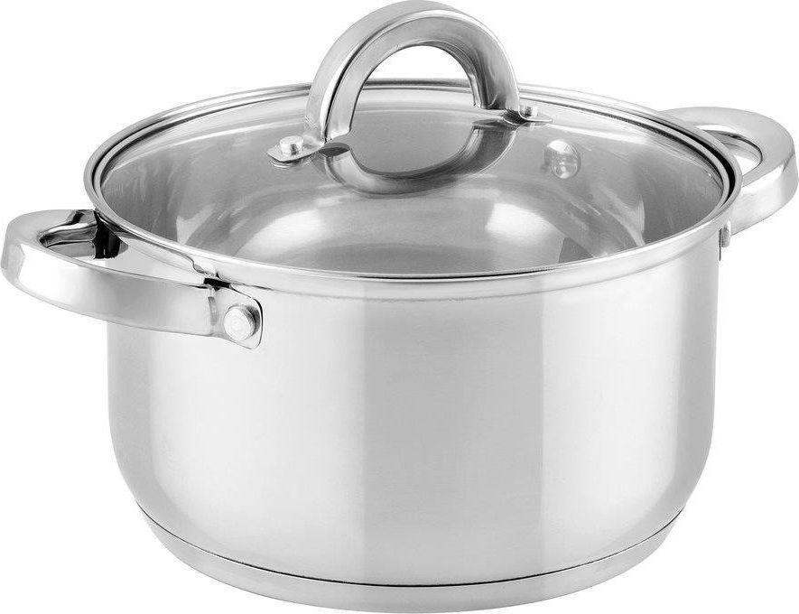 Florina Nerūdijančio plieno puodas su dangčiu Florina Claude 26 cm 7,25 l