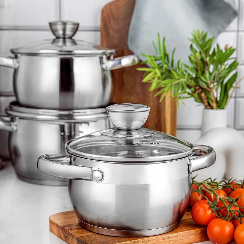 Florina OLIVER INOX 8 CZ (1, 3L 1, 8L 2, 5L + POCRIQUES)