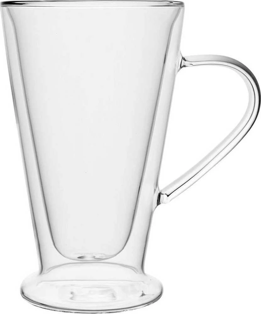 Florina Thermo akiniai su rankena, dvigubas kūgis Florina Malachit 2 vnt, 400 ml