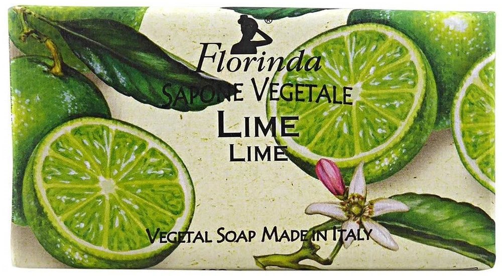 La Dispensa Florinda muilas augalinis, rankų darbo, parfumuotas, Laimo aromato, 100 g