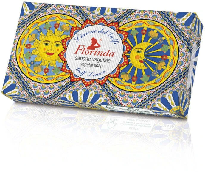 Florinda Gulf Lemon vegan drėkinantis kvapusis muilas kūnui, 100 g