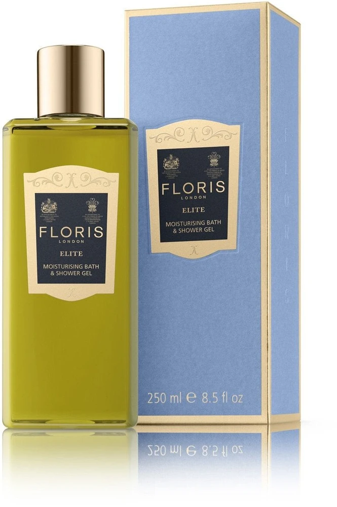 Floris Elite Moisturing Bath And Dušo želė, 250 ml