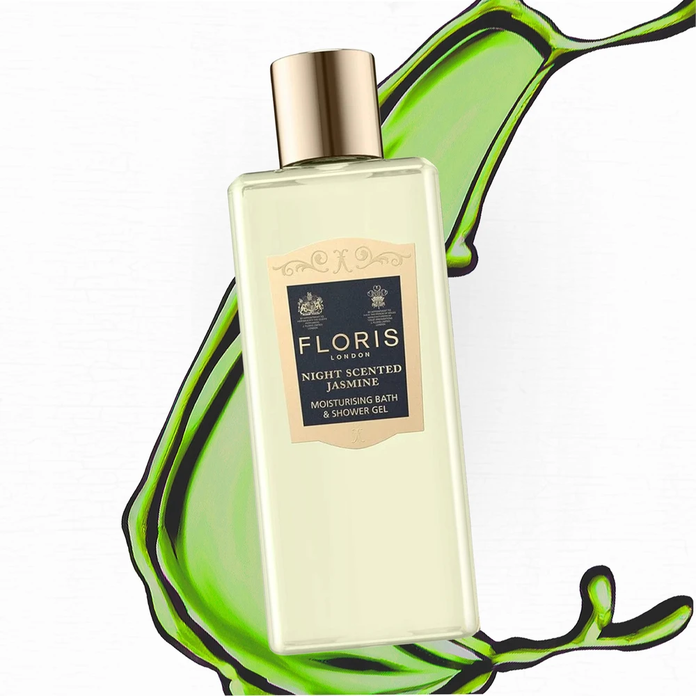 Floris of London Night Scented Jasmine valomasis dušo želė visų tipų odai, 250 ml