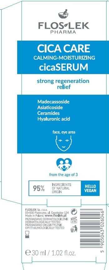 Floslek FLOSLEK Cica Serum kojąco-nawilżające 30 ml