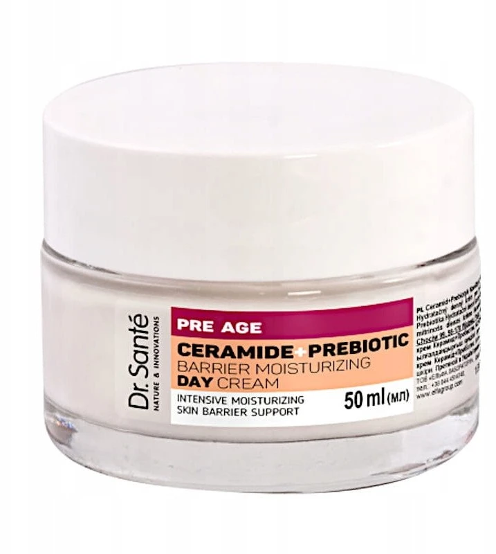 Floslek DR.SANTE Pre Age Apsauginis drėkinamasis dieninis kremas su keramidais + prebiotiku 50 ml