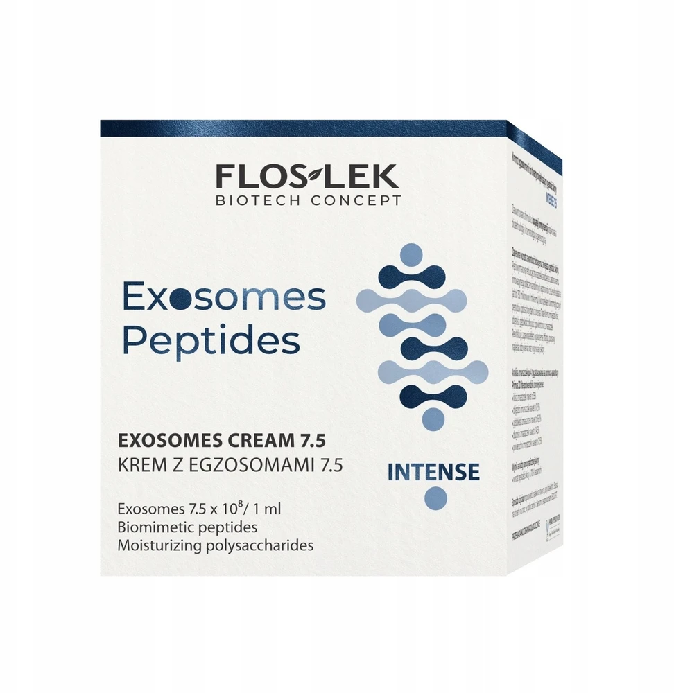 Floslek FLOSLEK Egzosomų peptidų veido kremas, mažinantis raukšles