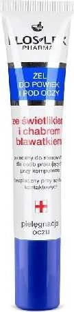 Floslek akių vokų ir akių geliai, 15 ml