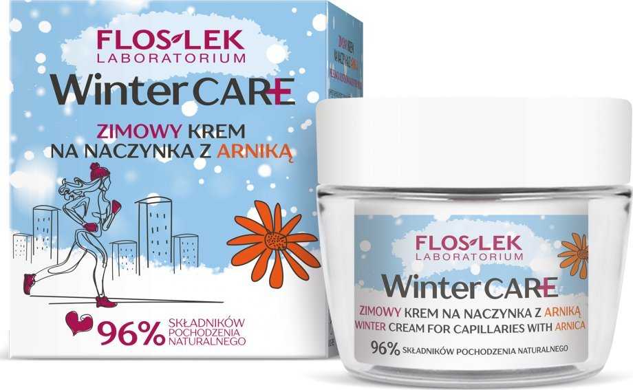 Floslek Winter Care žieminis kremas kapiliarams su arnika 50ml