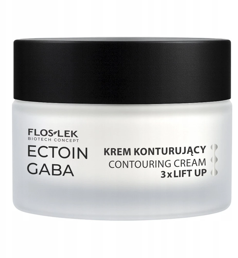 Floslek „Ectoin Gaba“ kontūrinis veido kremas 50 ml