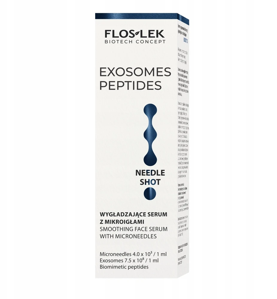 Floslek Exosomes Peptides lyginamasis veido serumas su mikroadatomis Spicule PeptiSMOOTH NEEDLE SHOT 30ml