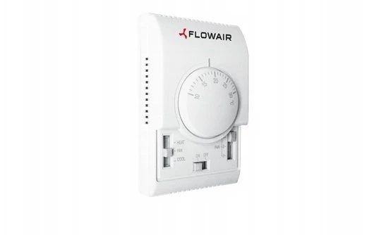 Flowair TS 3-STOP. GREIČIO REGULIATORIUS SU TERMOSTA.