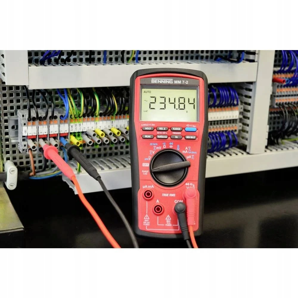 Fluke Networks Fluke „BENNING MM 7-2“ universalus skaitmeninis matuoklis su priedais