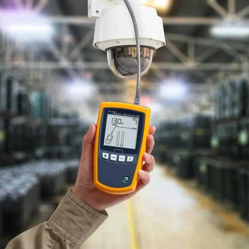 „Fluke networks“ FLUKE FL-MS-POE-KIT „MicroScanner PoE“ kabelių patikros testeris su papildomu kabeliu
