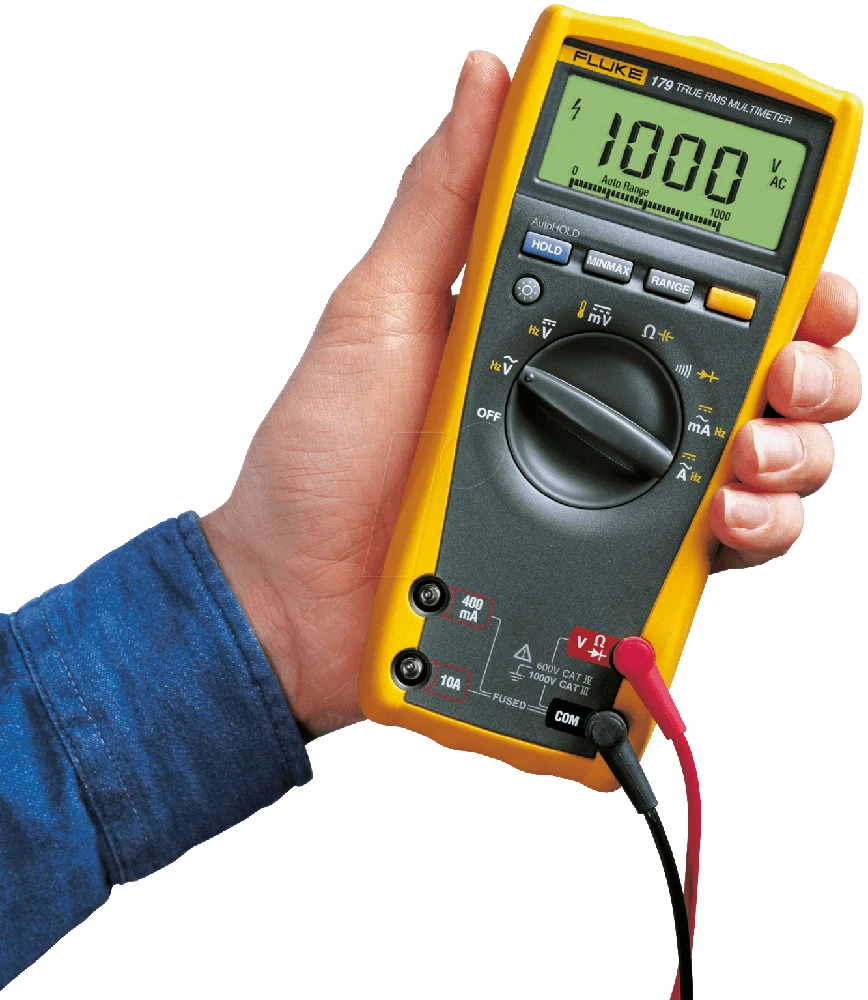 Fluke Networks Fluke 179 tikroji RMS, 9 V, 9 V, 90 mm, 43 mm, 185 mm, 420 g