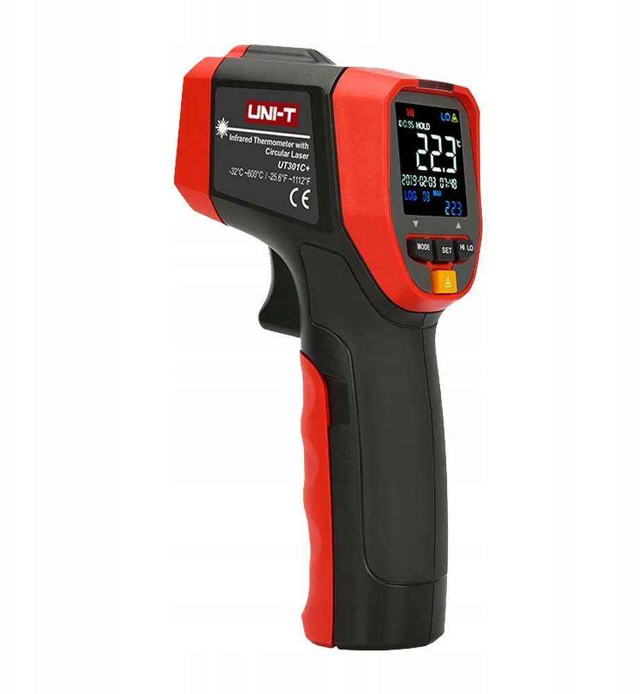 Infraraudonųjų spindulių termometras -32°C iki 600°C UT300C+ UNI-T