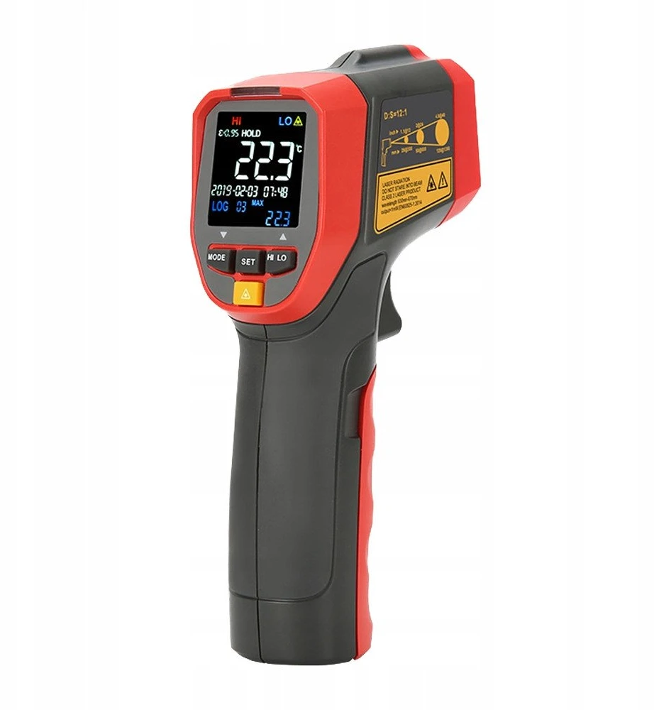 Infraraudonųjų spindulių termometras -32°C iki 600°C UT300C+ UNI-T
