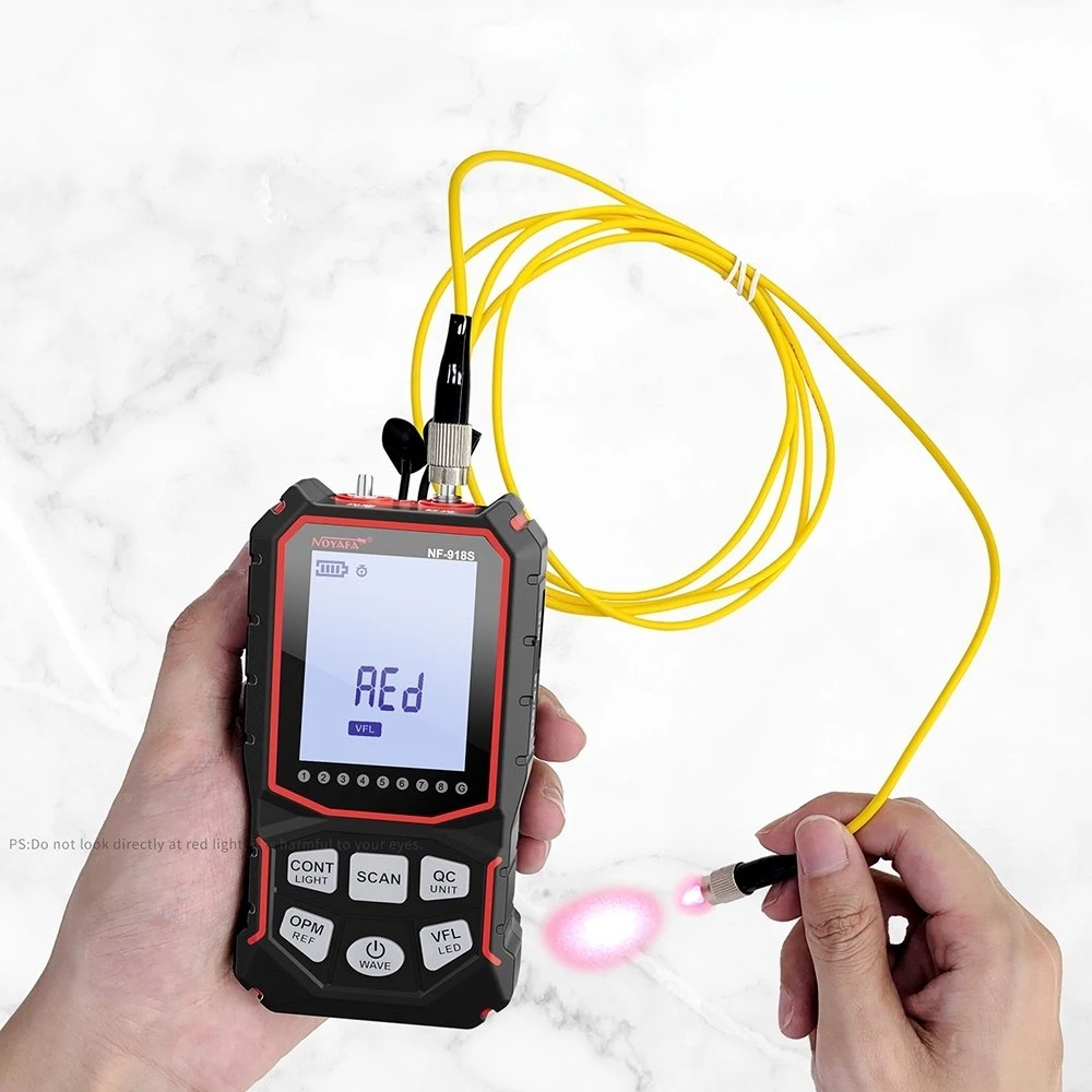 Fluke Networks Profesionalus LAN testeris. Noyafa NF-918S