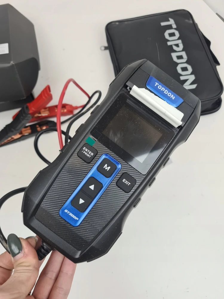Fluke Networks TOPDON automobilio akumuliatoriaus testavimo blokas BT300P