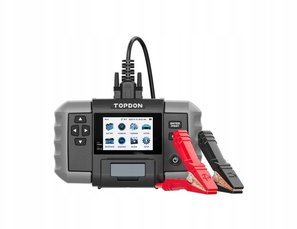 Fluke Networks Fluke TOPDON Automobilinių akumuliatorių testeris BT600P (TOPBT600P)