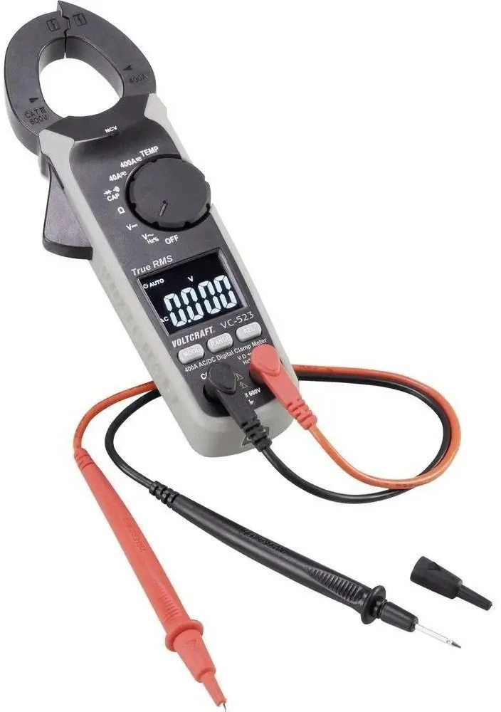 Fluke Networks Fluke Skaitmeninis cęgowy matuoklis VOLTCRAFT VC-523, CAT III 600 V