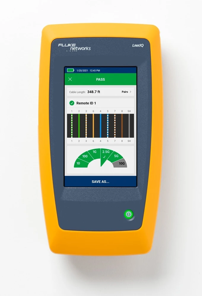 Fluke Networks Fluke LINKIQ Tester W/ Industrial