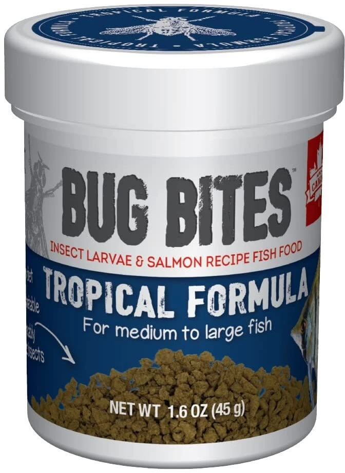Fluval Bug Bites Tropinėms žuvims 45g