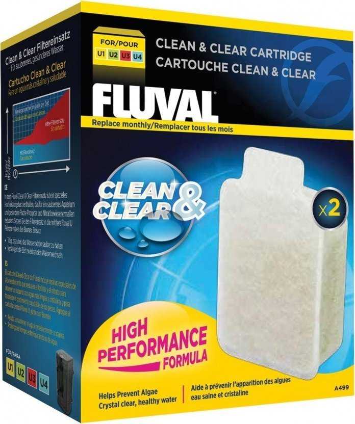 Fluval Kasetė Clean&Clear U2/U3/U4 filtrams