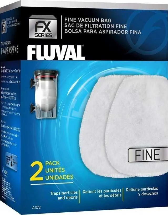 Fluval FX desilter maišeliai (FV-3701), maži, 2 vnt./PAK