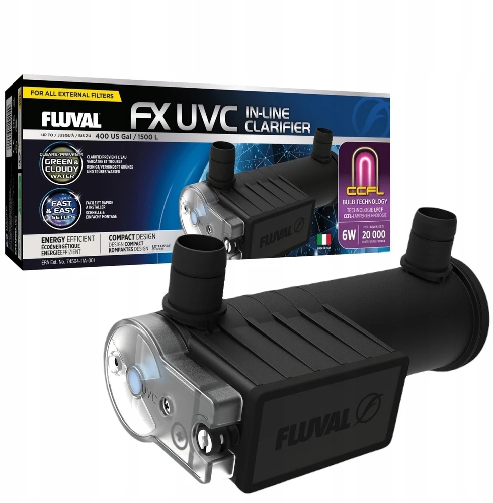 Fluval FX UVC sterilizatorius 6W