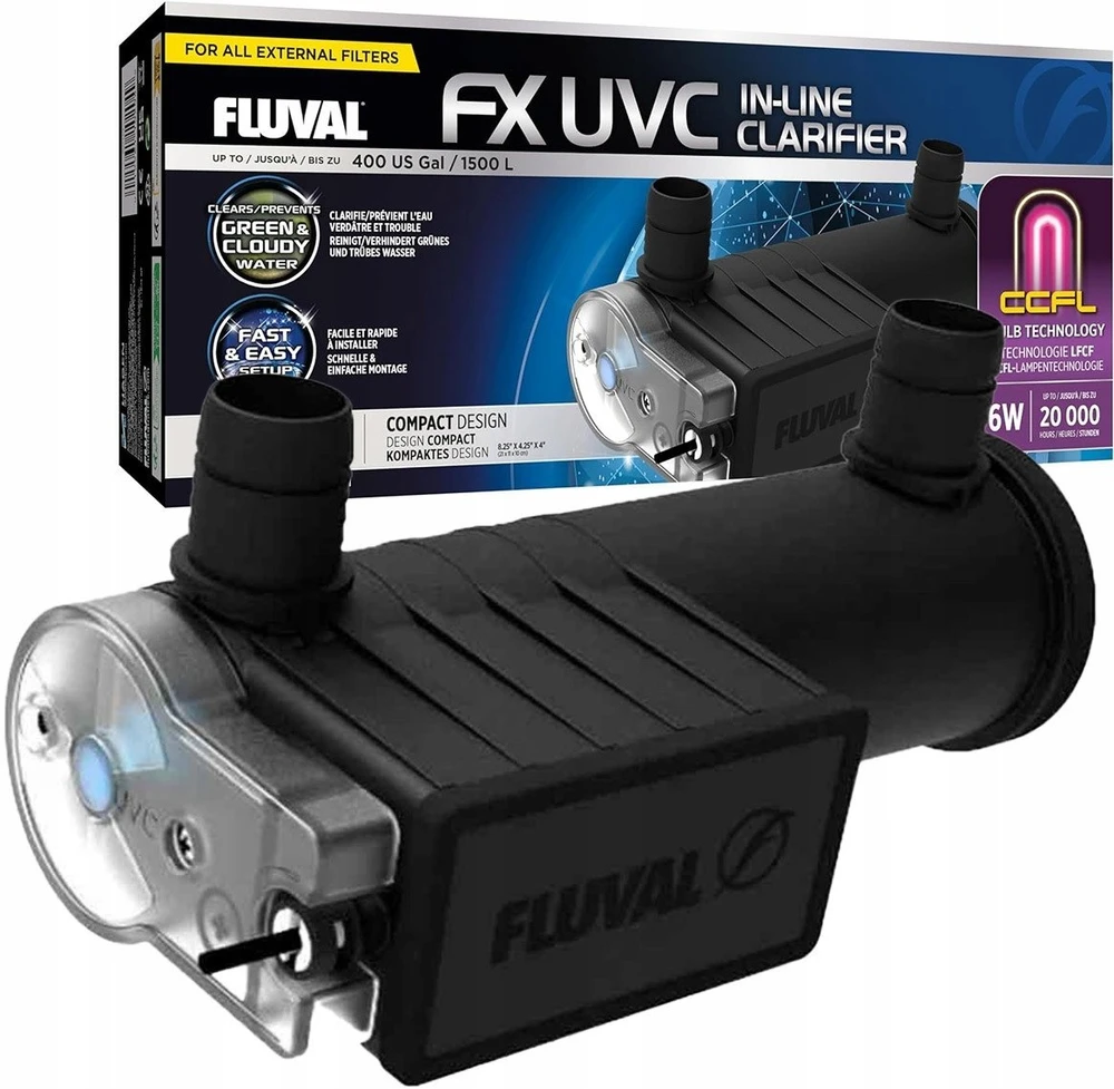 Fluval FX UVC sterilizatorius 6W